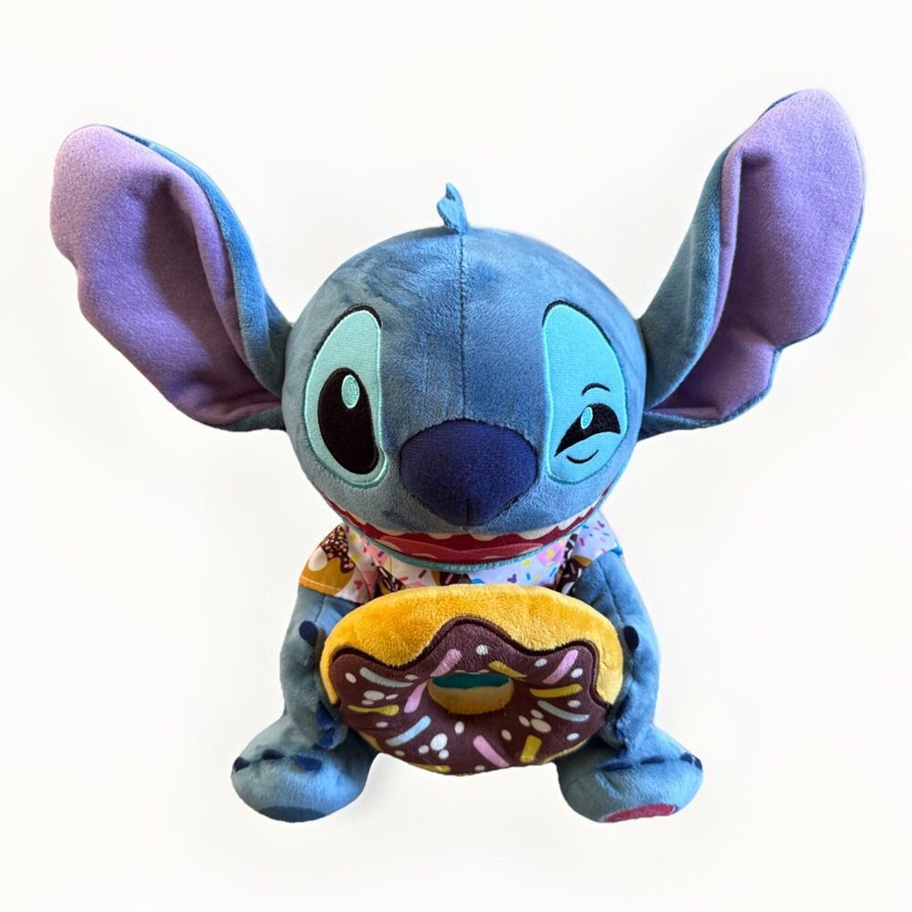 Disney Parks STITCH ATTACKS SNACKS Plush Collection - DONUT - 6/12